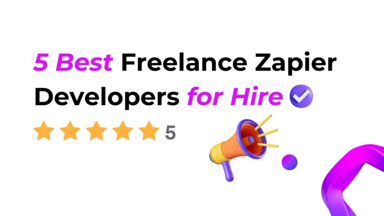 5 Best Freelance Zapier Developers for Hire
