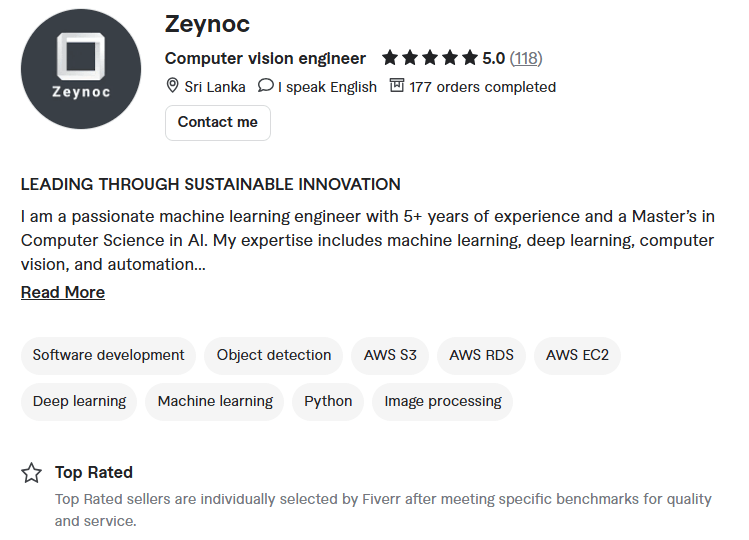 Best Freelance Deep Learning Expert for Hire 