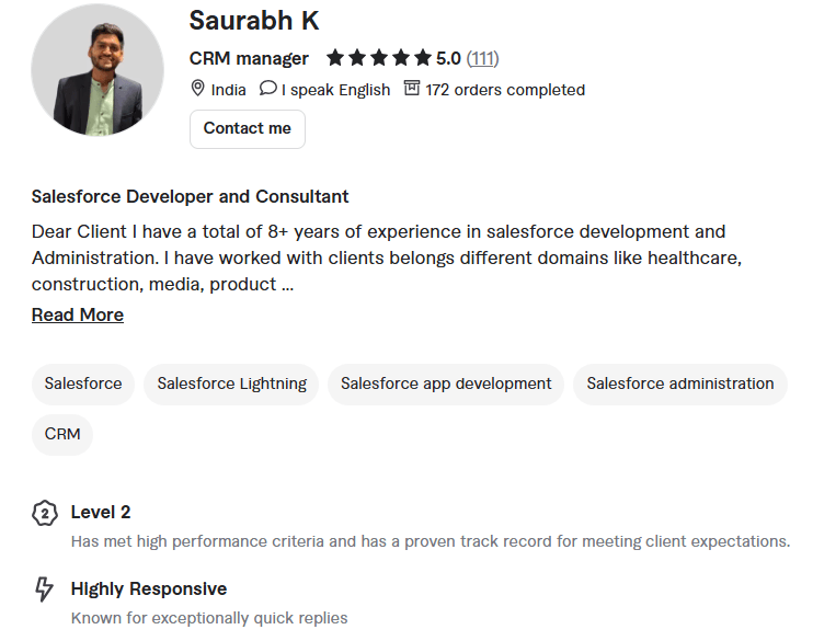 Freelance Salesforce Consultants for Hire
