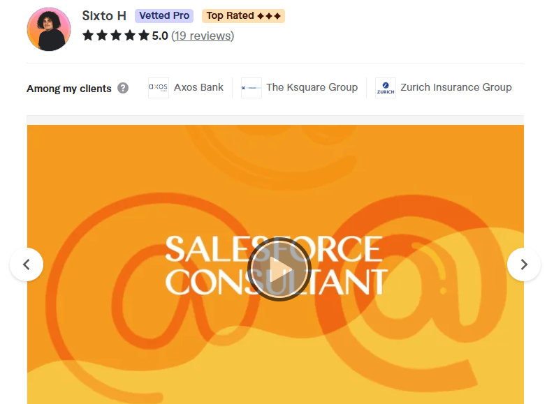 Freelance Salesforce Consultants