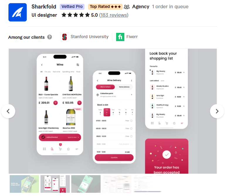 Mobile App Designers for Hire on Fiverr
