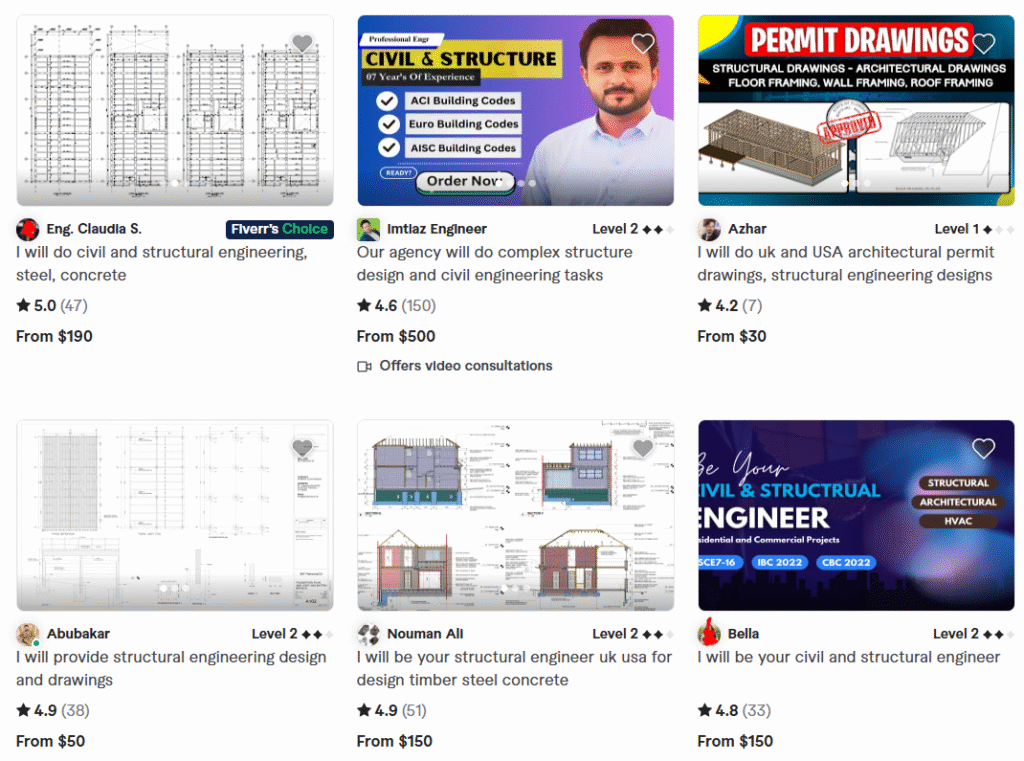 Freelance Structural Engineers 