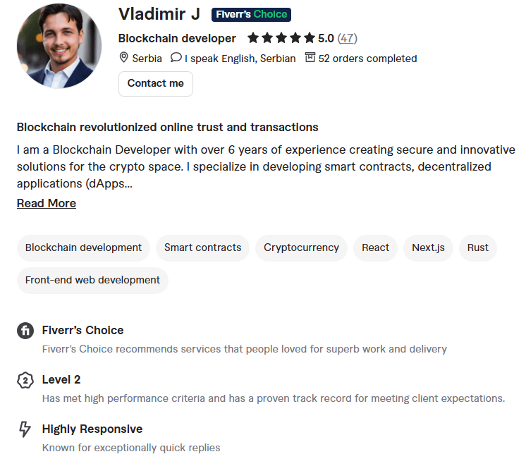 Best Freelance Blockchain Developers for Hire