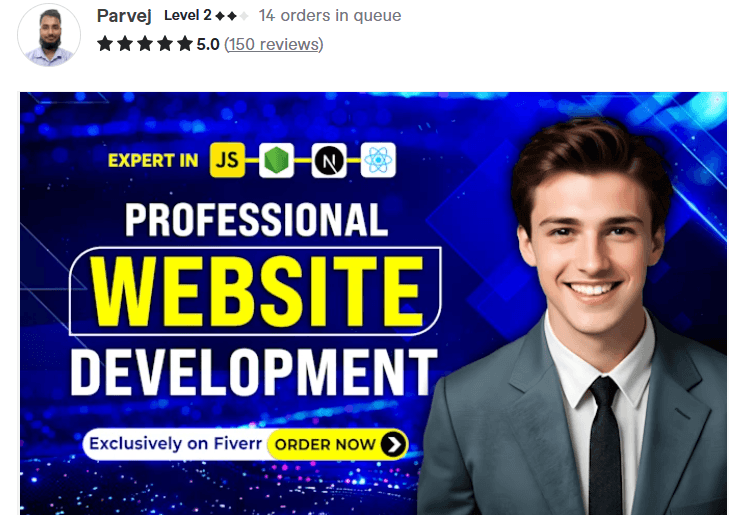 Freelance Web Designers for Hire on Fiverr