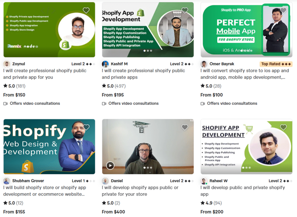 Where to Find Shopify App Developers Online