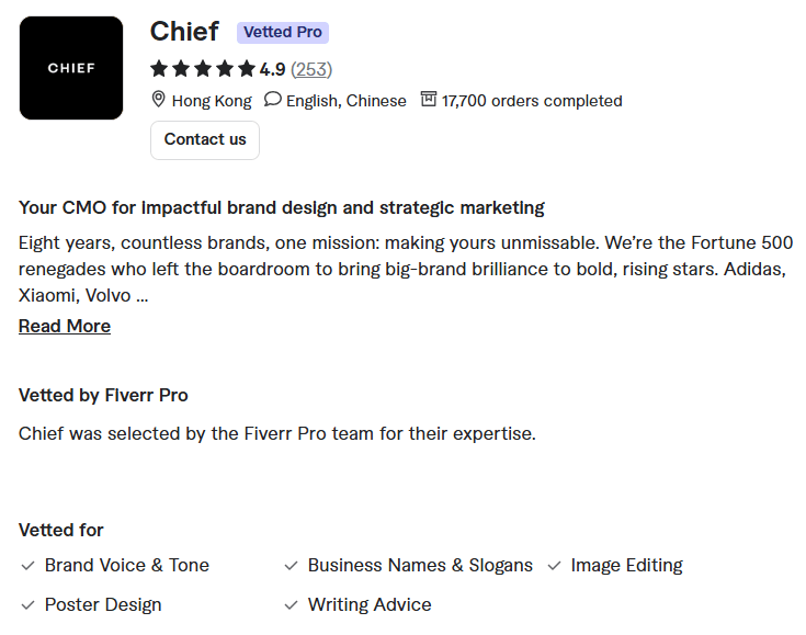 Best Freelance Brand Strategists to Hire on Fiverr