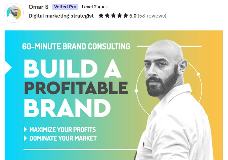 Expert freelance Brand Strategy Consulting