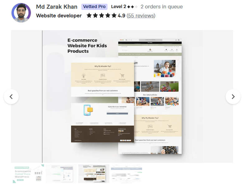 Freelance Ecommerce Website Designers