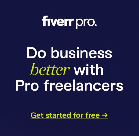 hire Fiverr Pro freelancer
