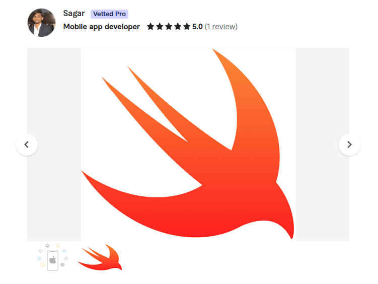 ios mobile app in swift or objective c