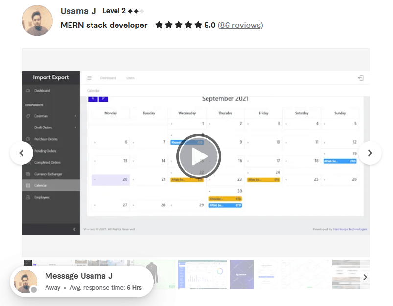 react js , next js and node js developer