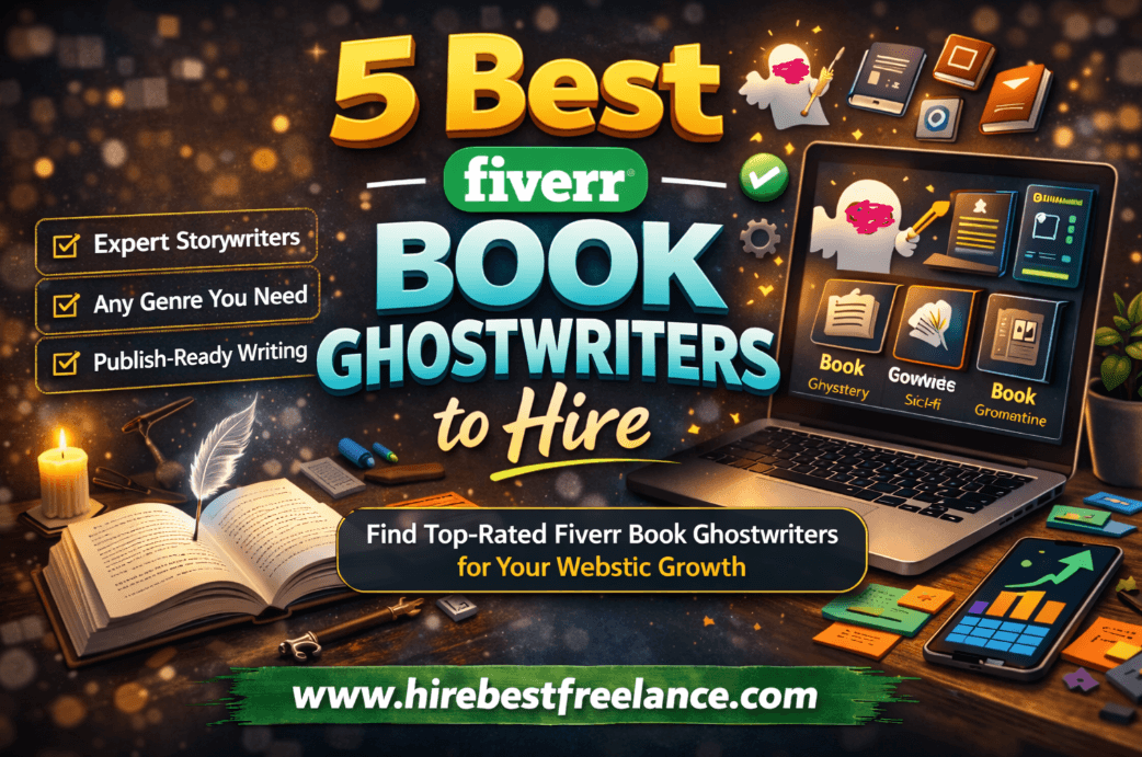 5 Best Fiverr Book Ghostwriters to Hire