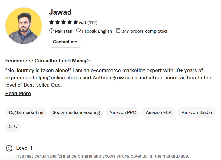 amazon fba consultant, business mentor