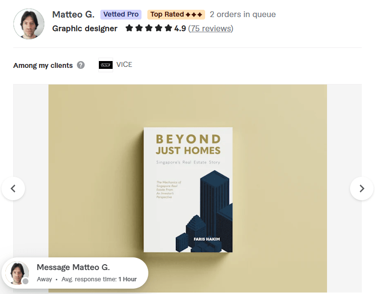 design a minimal book cover