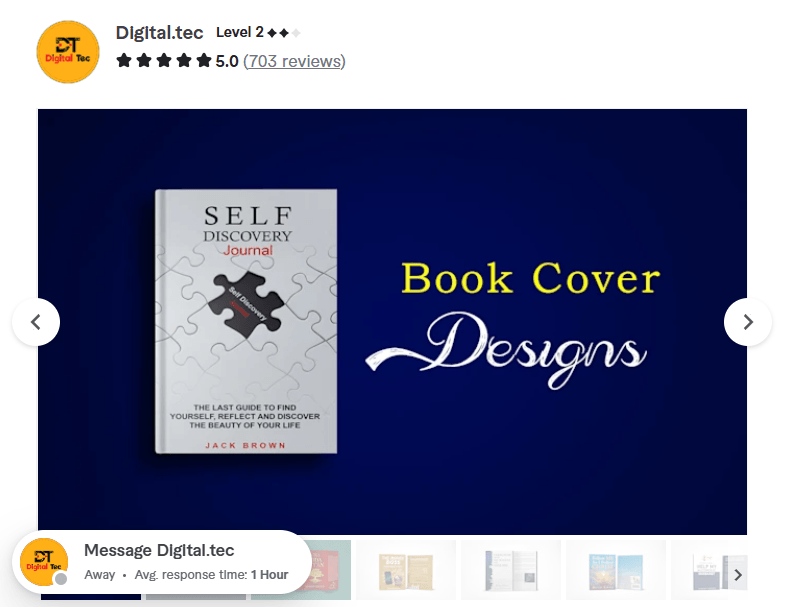 design a unique book cover