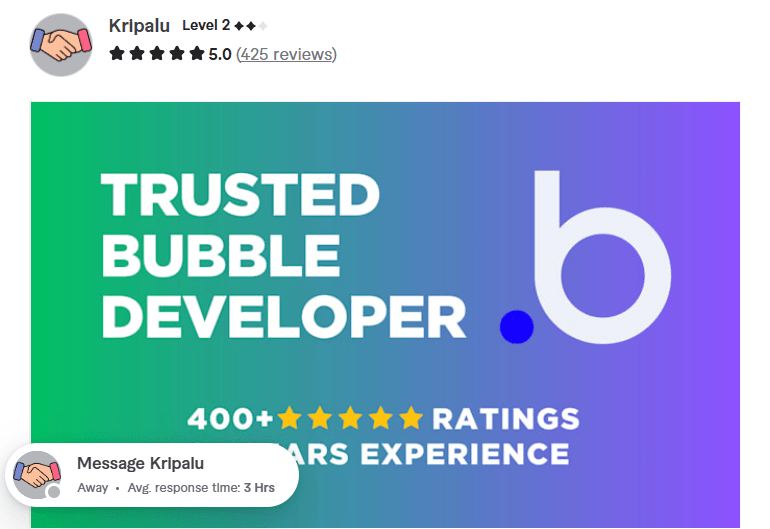 expert bubble io developer