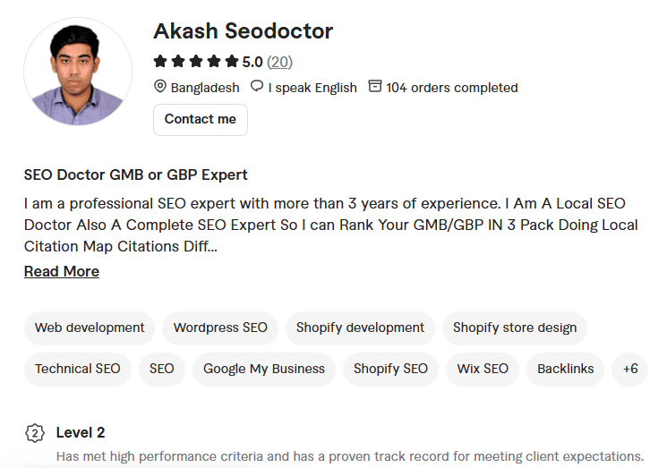 monthly SEO service for squarespace