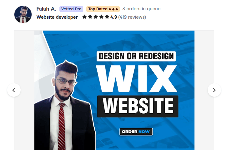 wix website design