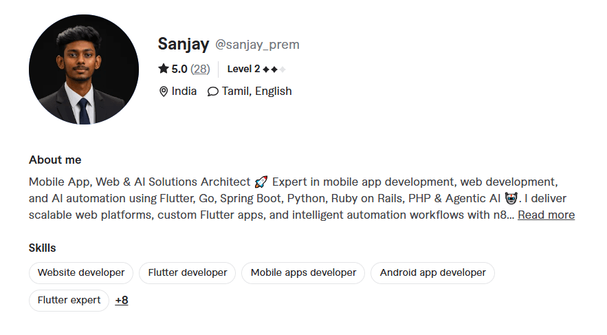 Affordable Mobile App Developers on Fiverr