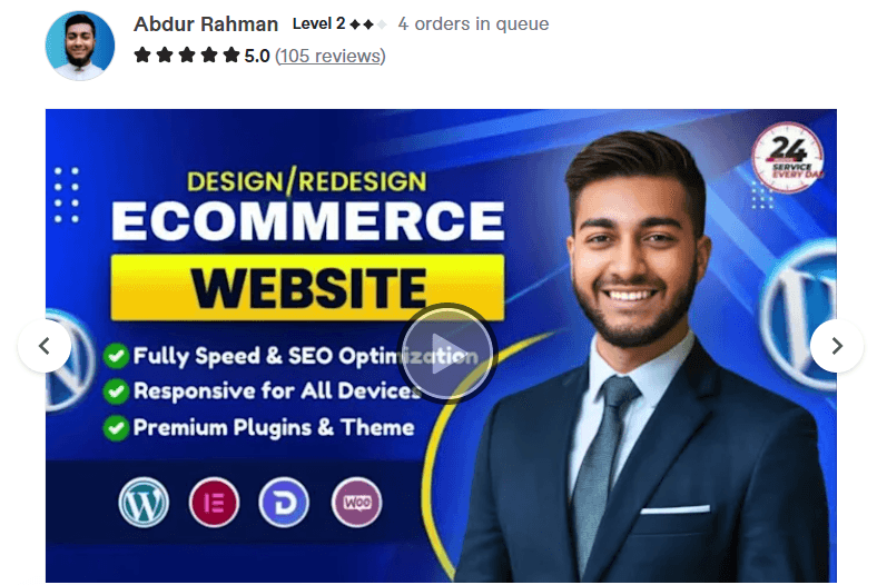 build ecommerce store website