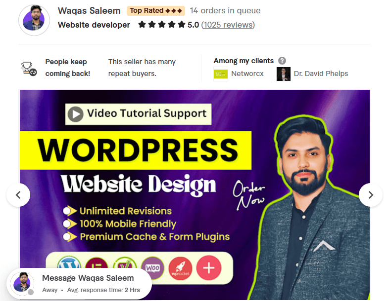 create a responsive wordpress website