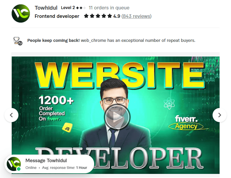 custom website development