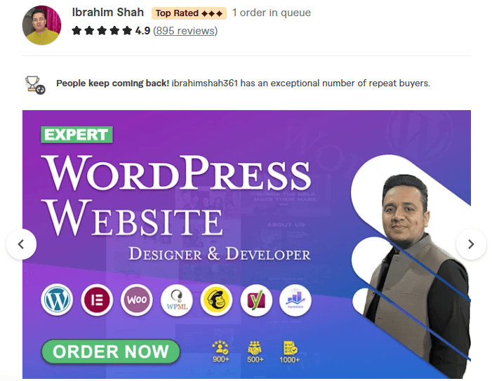 fully responsive wordpress website
