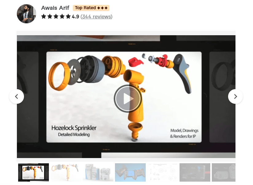 Awais is a certified Mechanical Engineer with over four years of experience in 3D modeling, design, and analysis. Leading a team of product designers and professional engineers, he ensures top-notch service delivery.