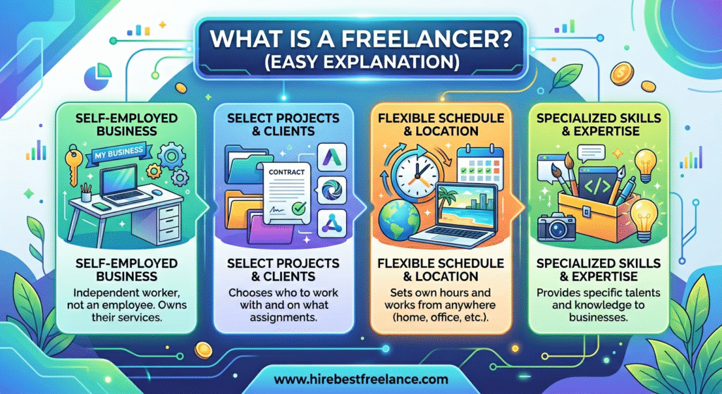 What Is a Freelancer? (Easy Explanation)
