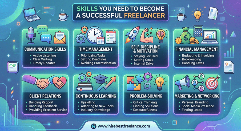 Skills You Need to Become a Successful Freelancer