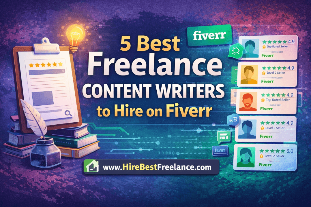 5 Best Freelance SEO Content Writers to Hire on Fiverr