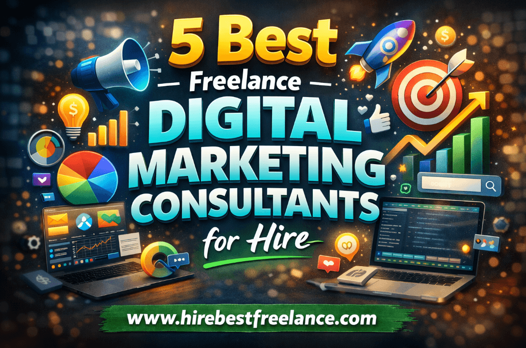 5 Best Freelance Digital Marketing Consultants for Hire