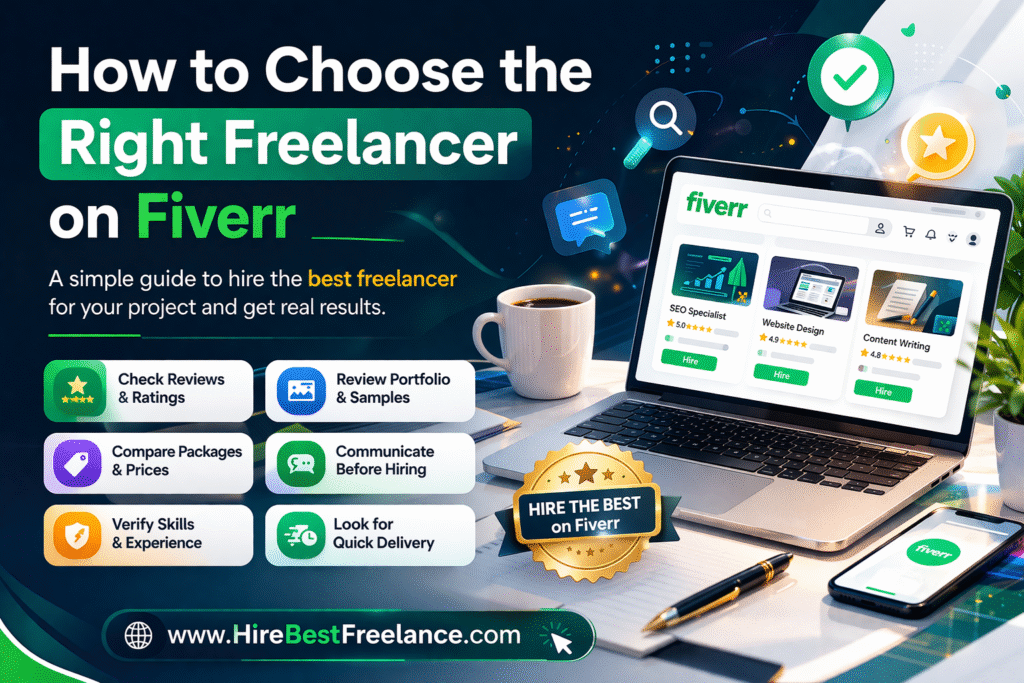 How to Choose the Right Freelancer on Fiverr