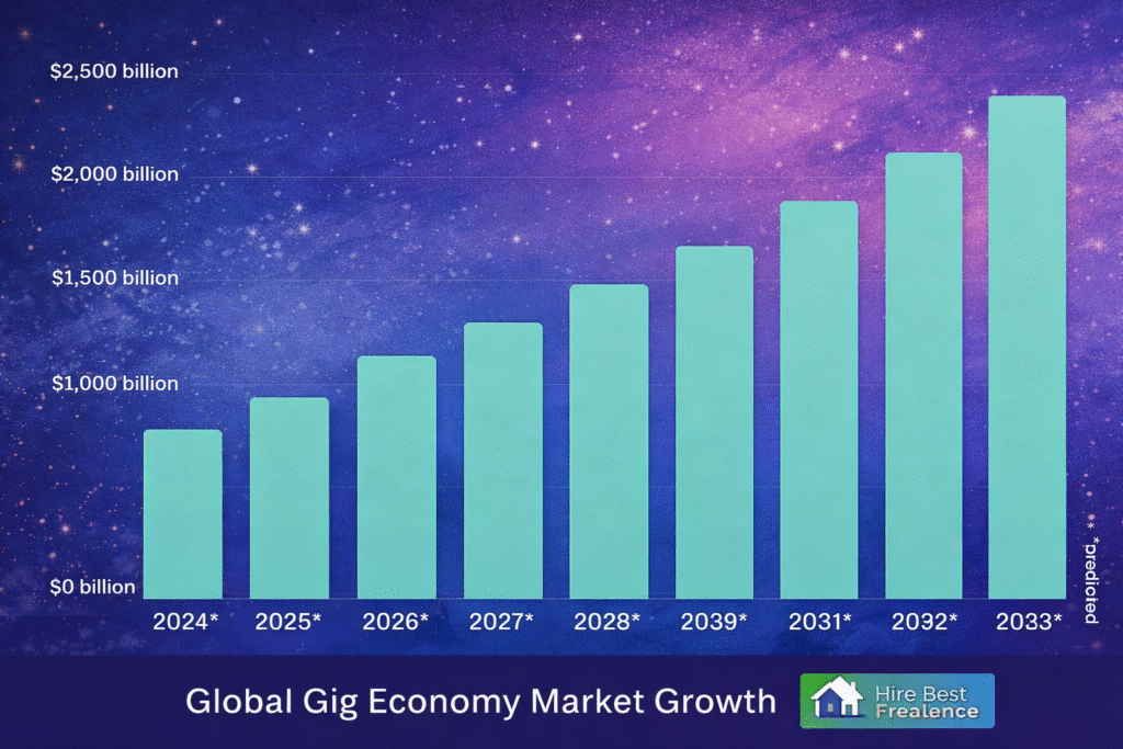 Gig Economy Statistics (2026): Growth & Market Size