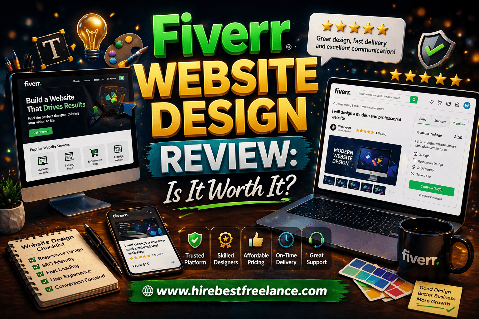 Fiverr Website Design Review: Is It Worth It?