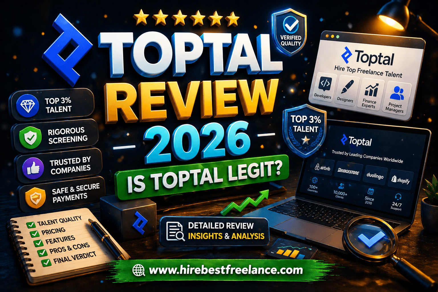 What Is Toptal ? Toptal Review 2026: Is Toptal Legit?