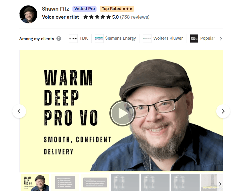 Shawn Fitz – Best for Corporate, Technical & Authoritative Voice