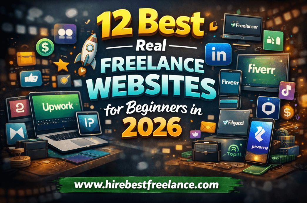 12 Best Real Freelance Websites for Beginners in 2026