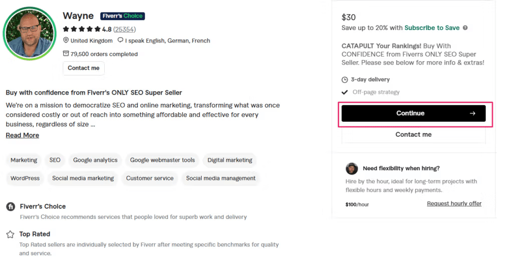 fiverr Placing Orders, Milestones, and Delivery Timelines
