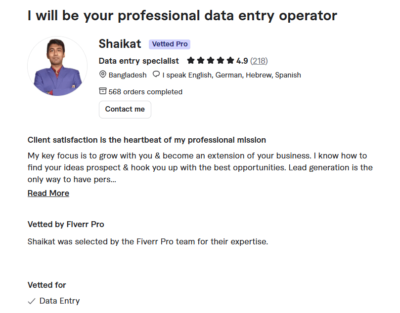 Shaikat – Best for Professional Data Scraping & Web Research