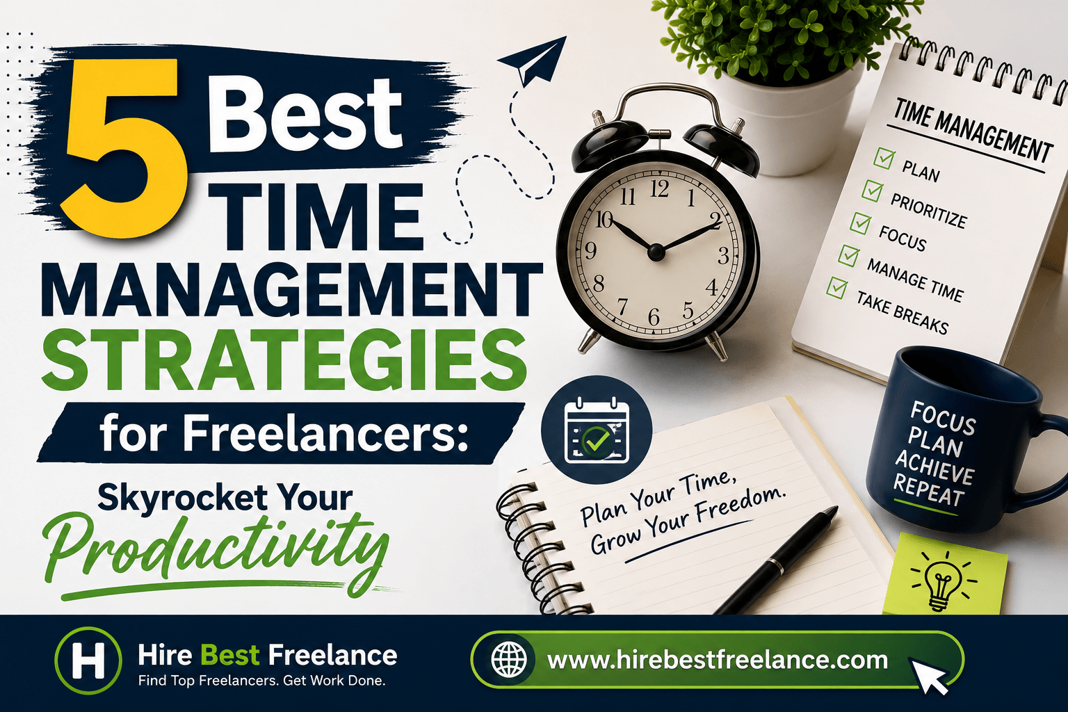 5 Best Time Management Strategies for Freelancers: Skyrocket Your Productivity