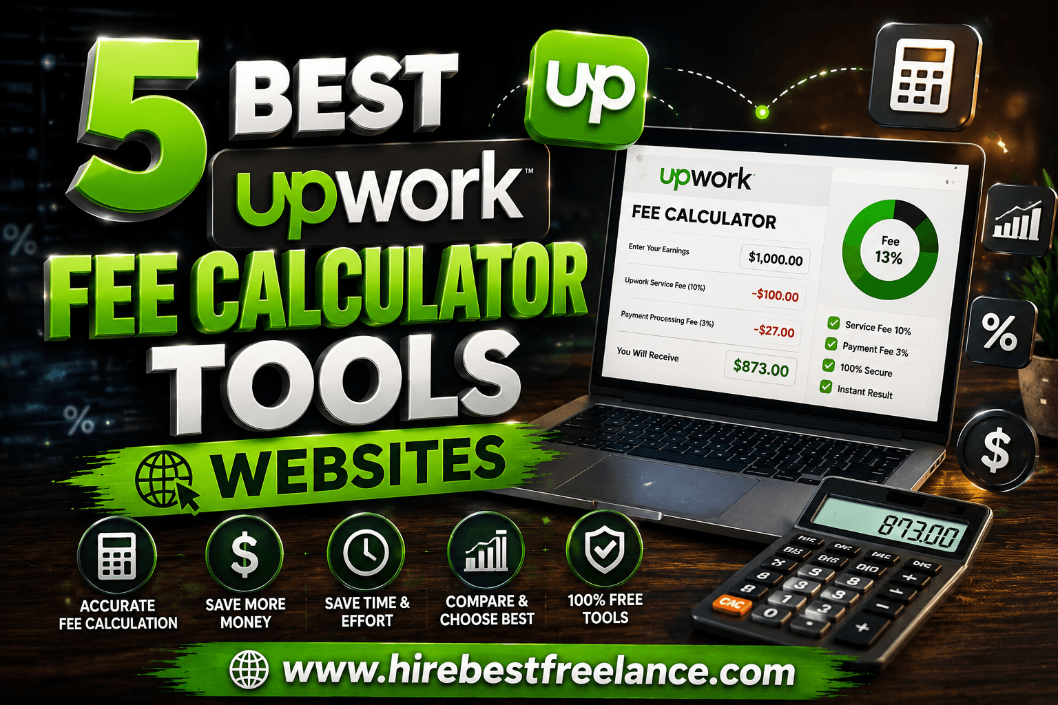5 Best Upwork Fee Calculator Tools Websites
