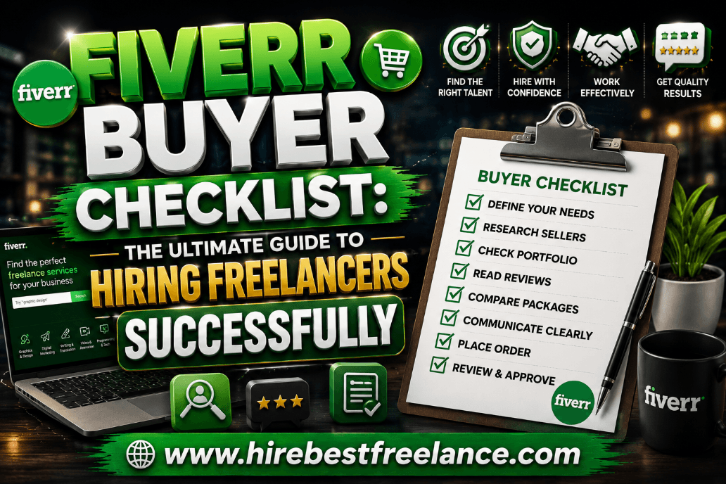 Fiverr Buyer Checklist: The Ultimate Guide to Hiring Freelancers Successfully
