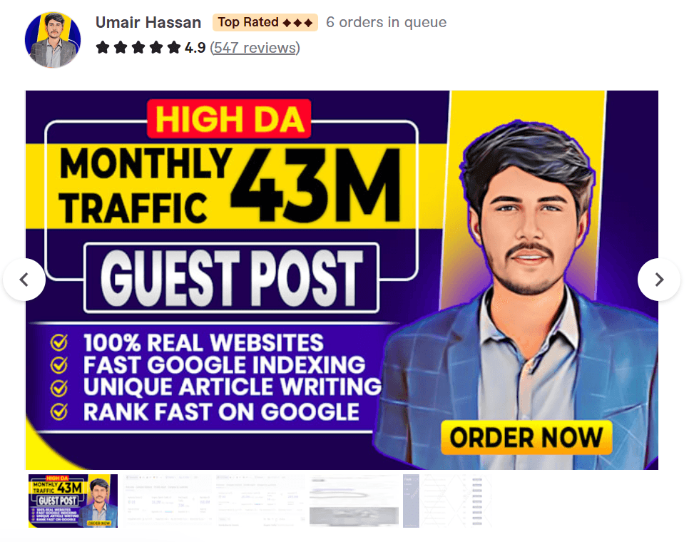 Umair – Best for High-DA Publications on Premium Sites like Vents Magazine