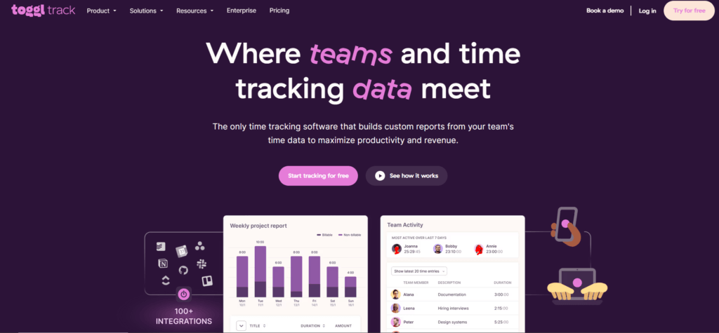 Toggl Track: Precision Time Tracking and Billing