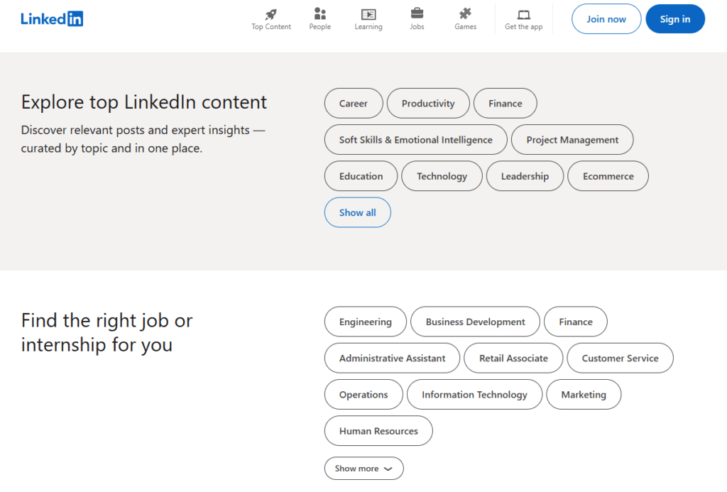LinkedIn – Professional Networking Meets Hiring