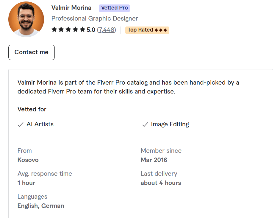 Valmir Morina – Best for High-Volume Professional Photoshop Work