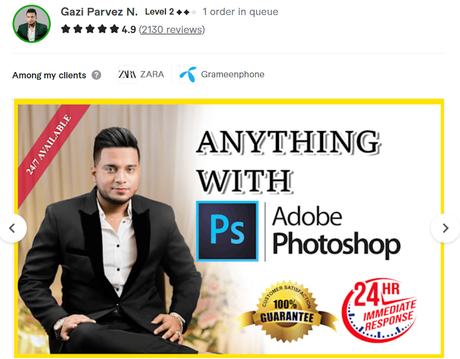 Gazi Parvez – Best for Fast & Budget-Friendly Photo Editing