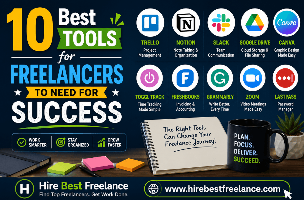 10 Best Tools for Freelancers to Need for Success in 2026