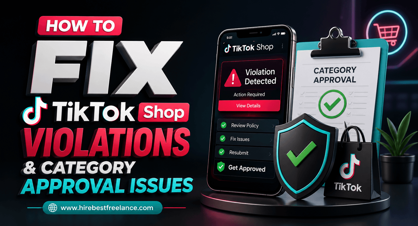 How to Fix TikTok Shop Violations & Category Approval Issues